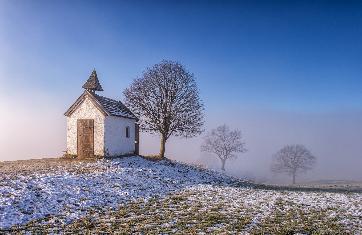 kapelle an der nebelgrenze