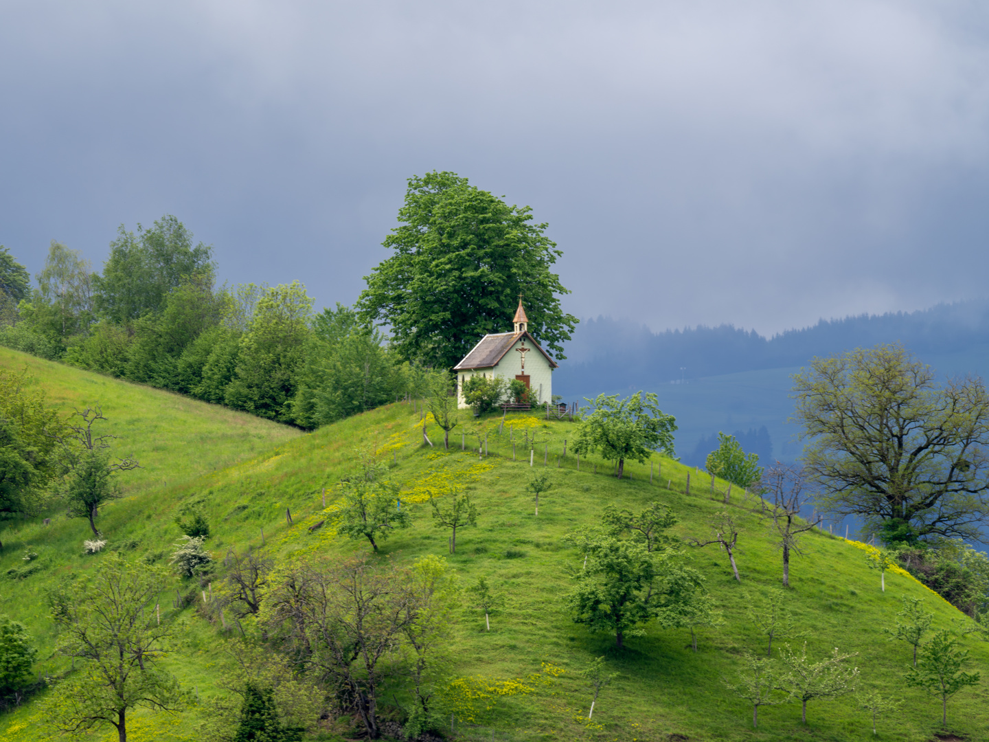 Kapelle auf dem Hügel