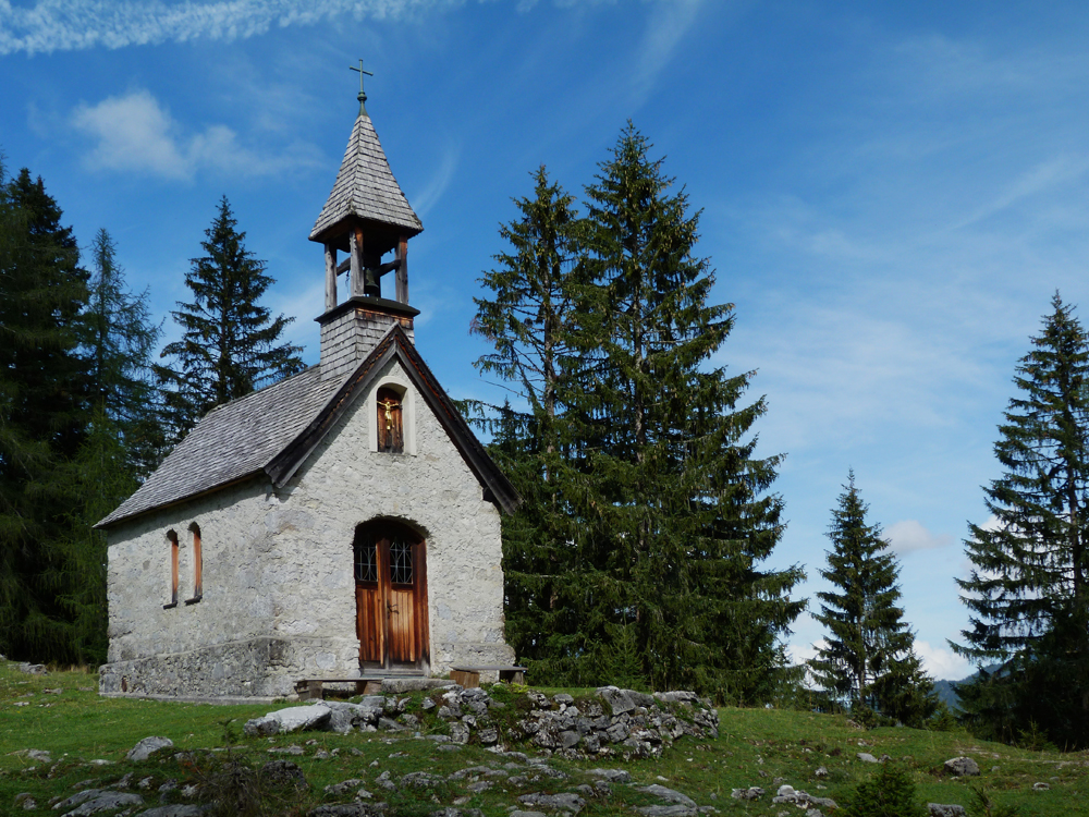 Kapelle auf der Hindenburgalm