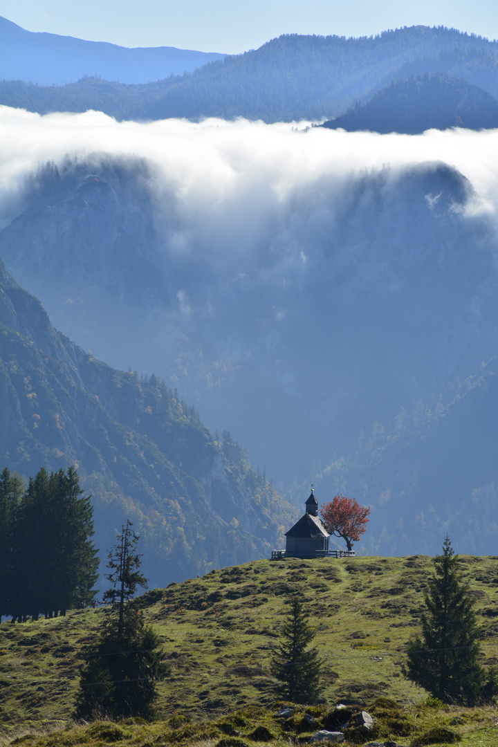 Kapelle auf der Postalm