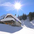 Kapelle auf Golzern Maderanertal