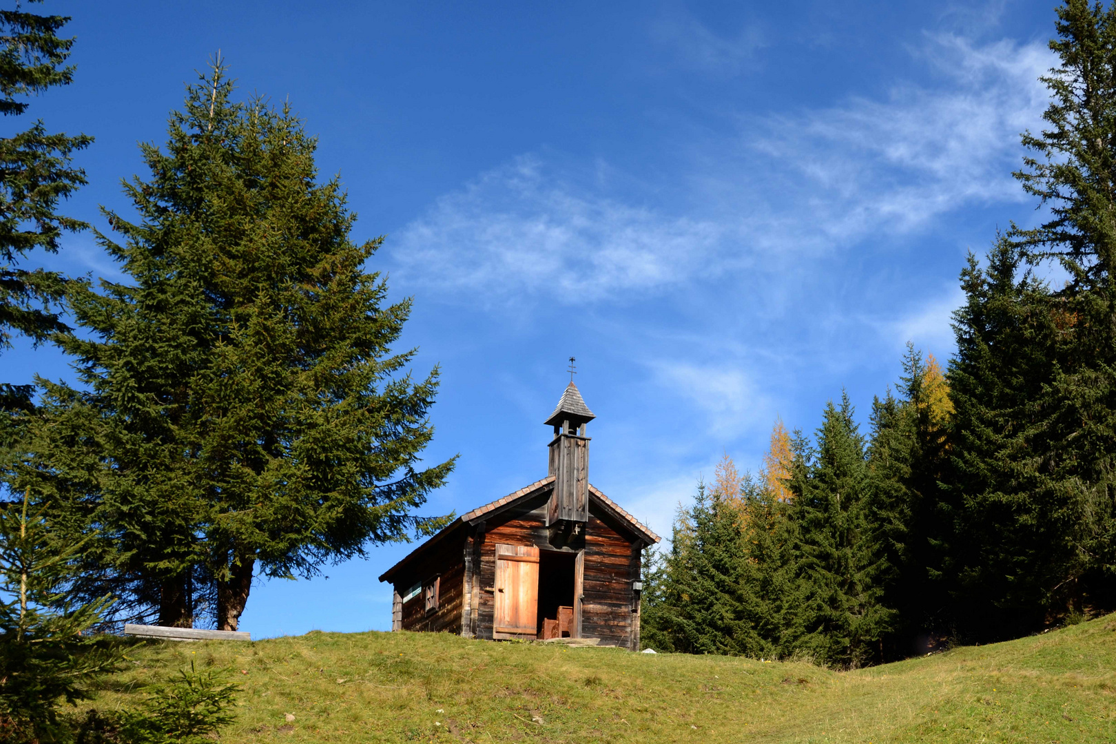 Kapelle aus Holz - Drei Waller auf 1450m - Dorfgastein