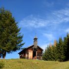 Kapelle aus Holz - Drei Waller auf 1450m - Dorfgastein