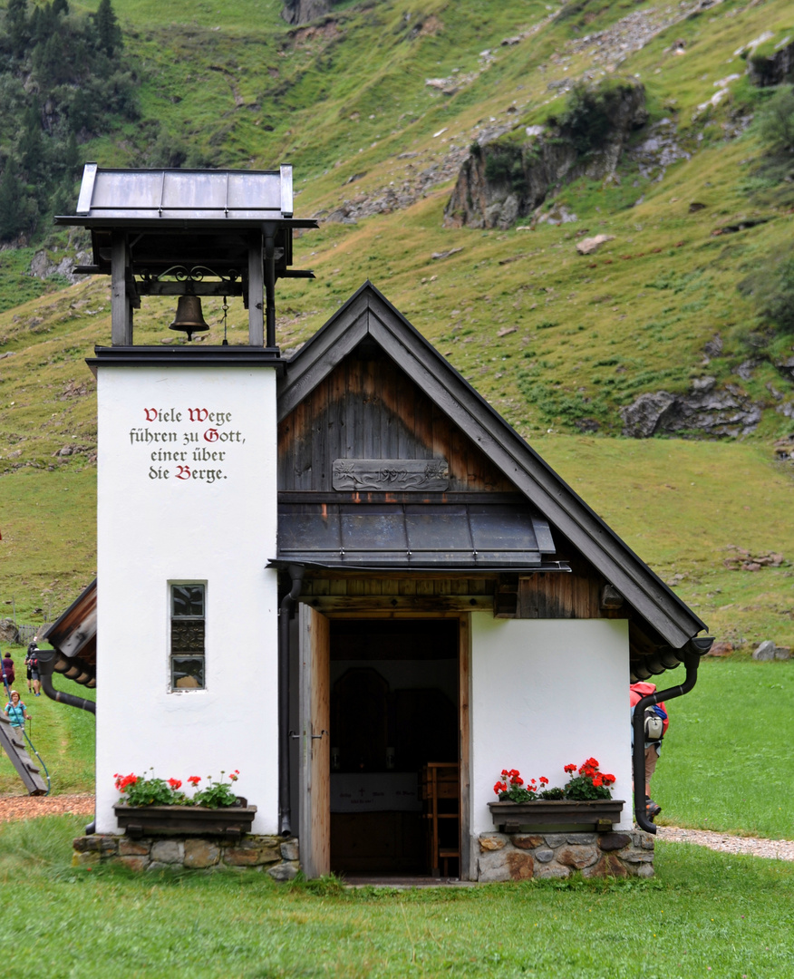 Kapelle bei der Bsuchsalm