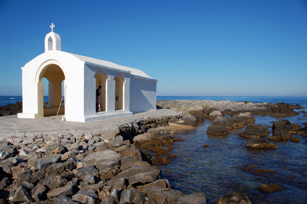 Kapelle bei Georgipolis im Meer