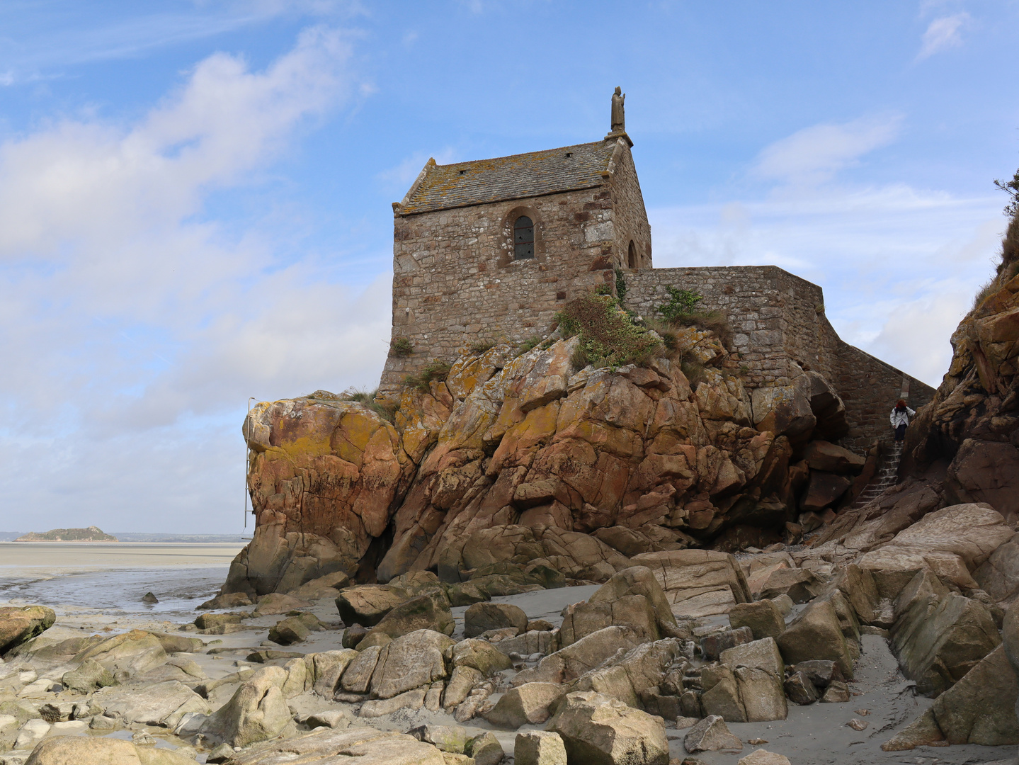 Kapelle bei Mont Saint Michel in Frankreich