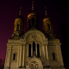 Kapelle bei Nacht in Wiesbaden