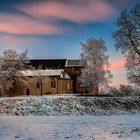 Kapelle Bleidenberg am frühen Morgen