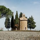 Kapelle der Madonna di Vitaleta, Toskana, Italien - Ein Roadtrip 2023