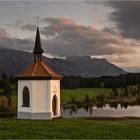 kapelle im abendlicht...