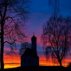 Kapelle im Abendlicht