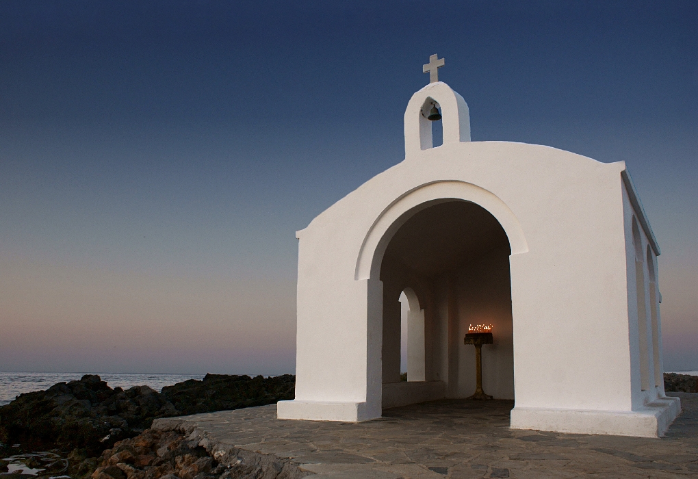 Kapelle im Meer