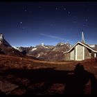 Kapelle im Mondlicht