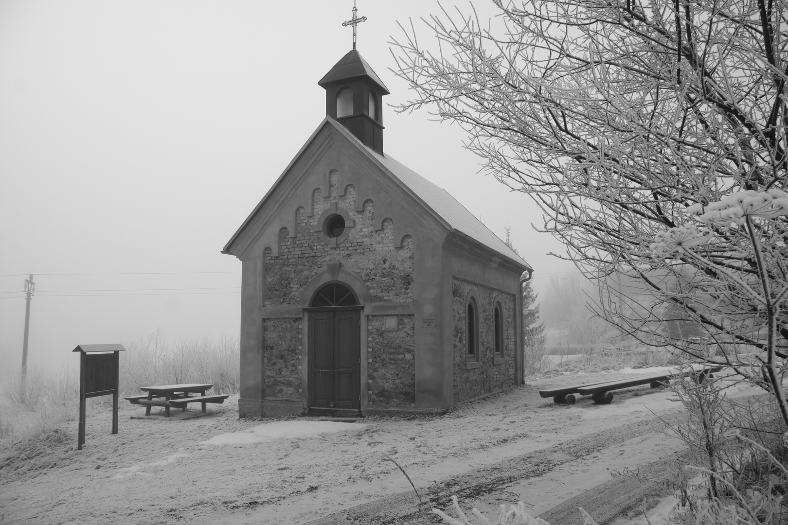 Kapelle im Winter