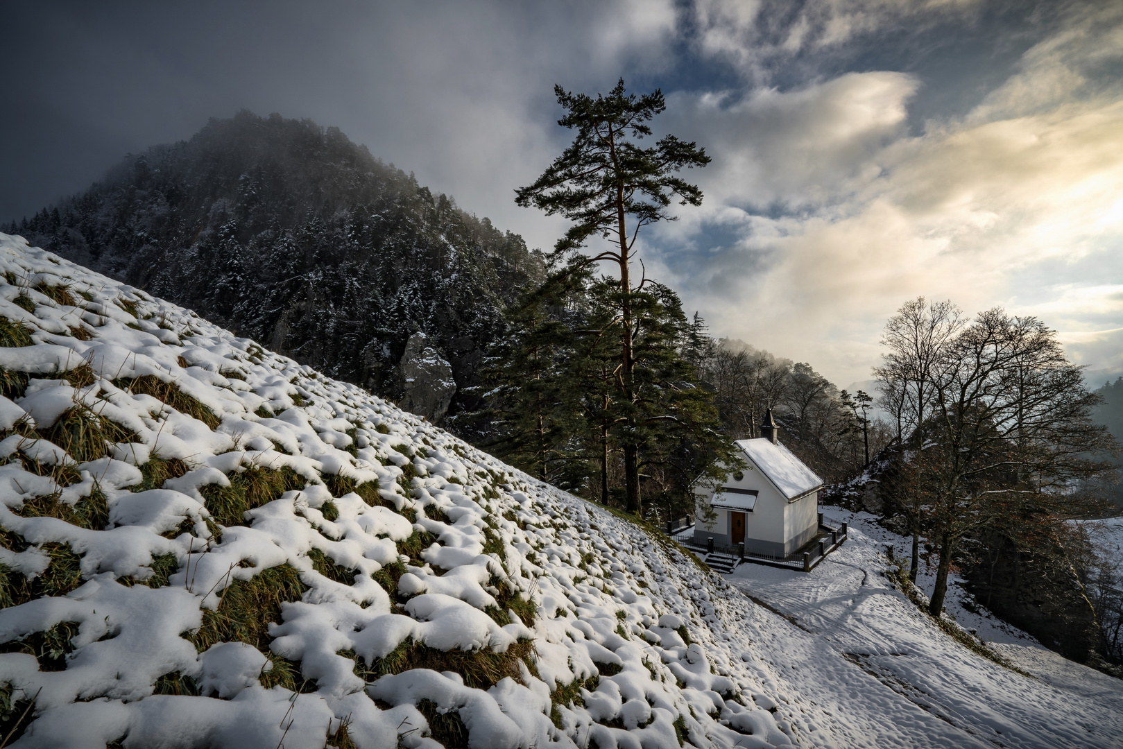 Kapelle im Winter