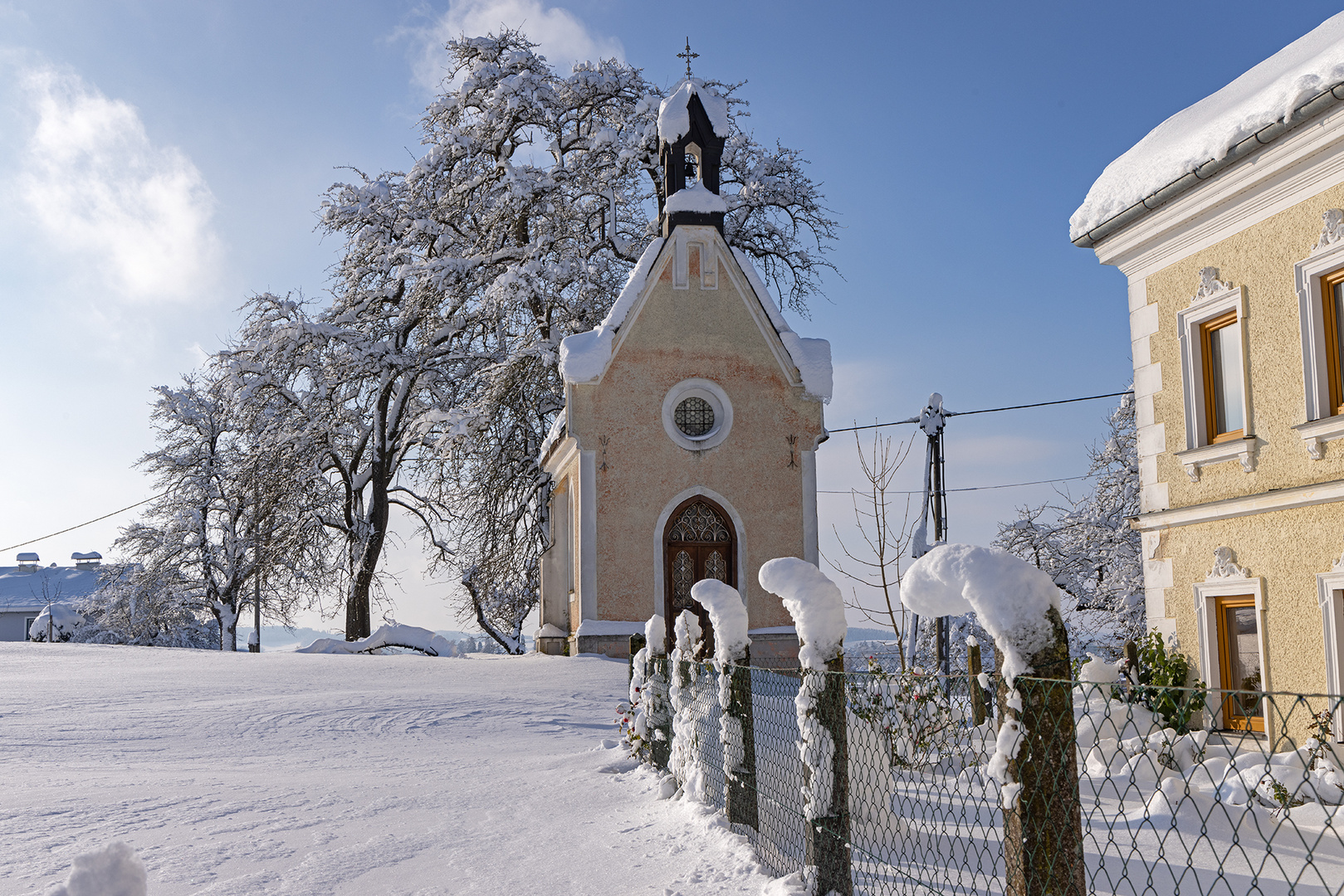 Kapelle im  Winter