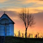 Kapelle in Abendstimmung