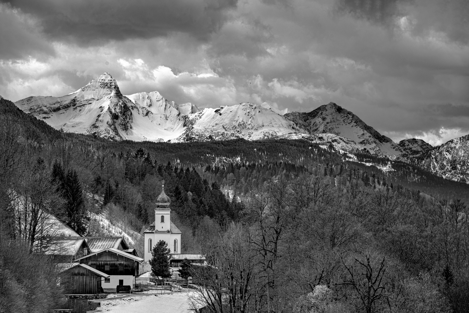 Kapelle in den Bergen