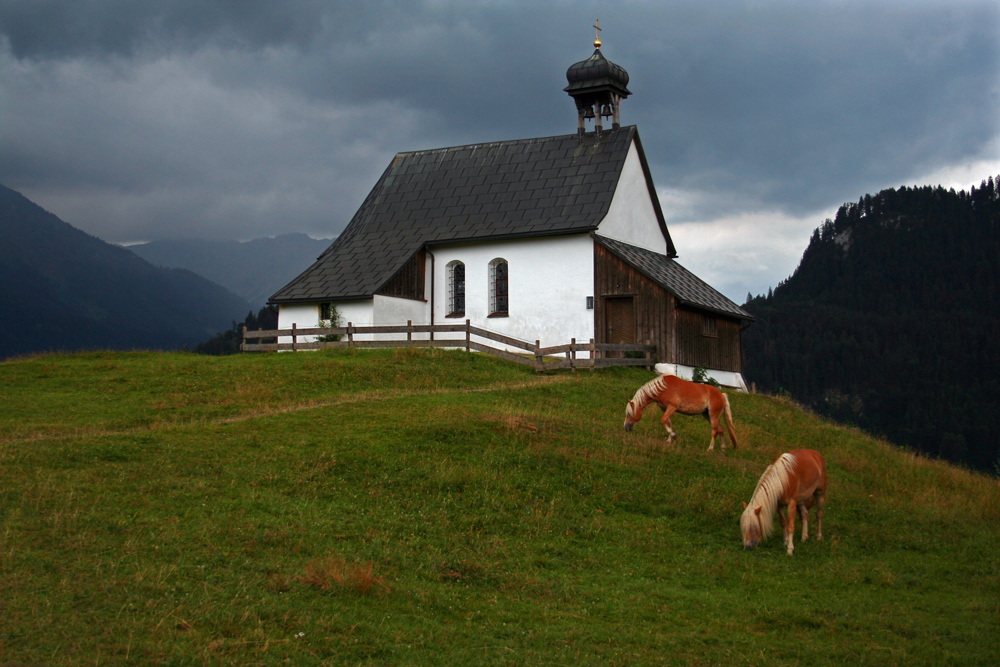 Kapelle in den Bergen