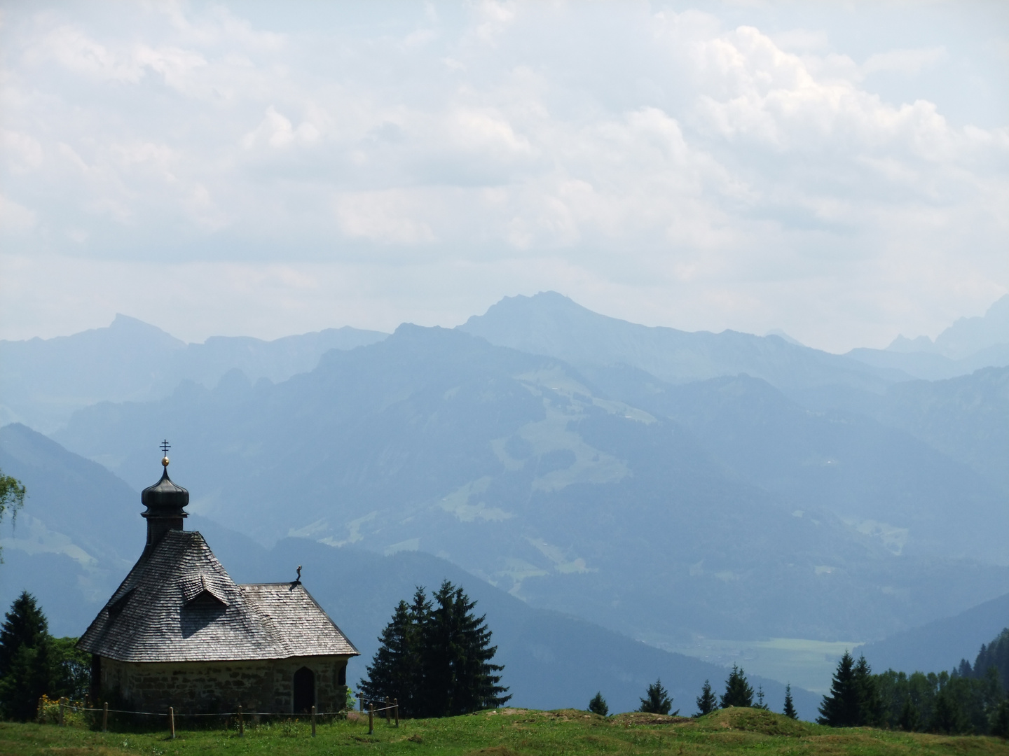 Kapelle in den österreichischen Alpen