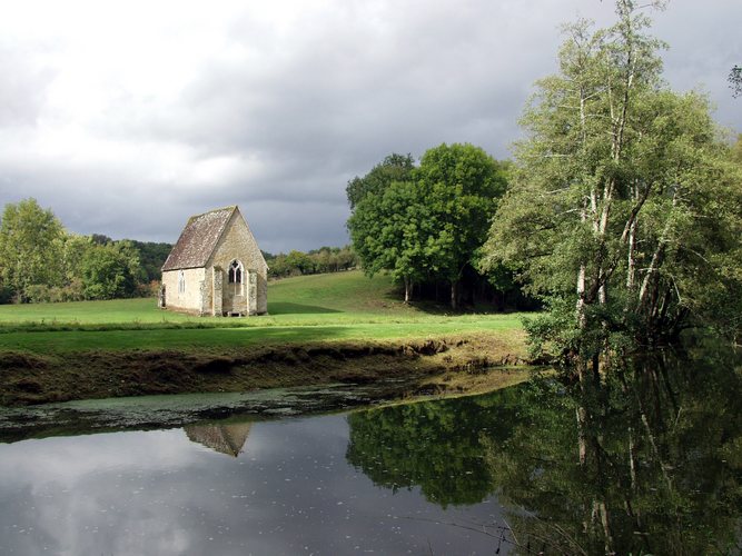 Kapelle in der Normandie