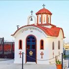 Kapelle in griechischen Hafen