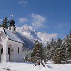 Kapelle Maria Königin am Lautersee bei Mittenwald