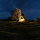 Kapelle Maria Rast im letzten Licht