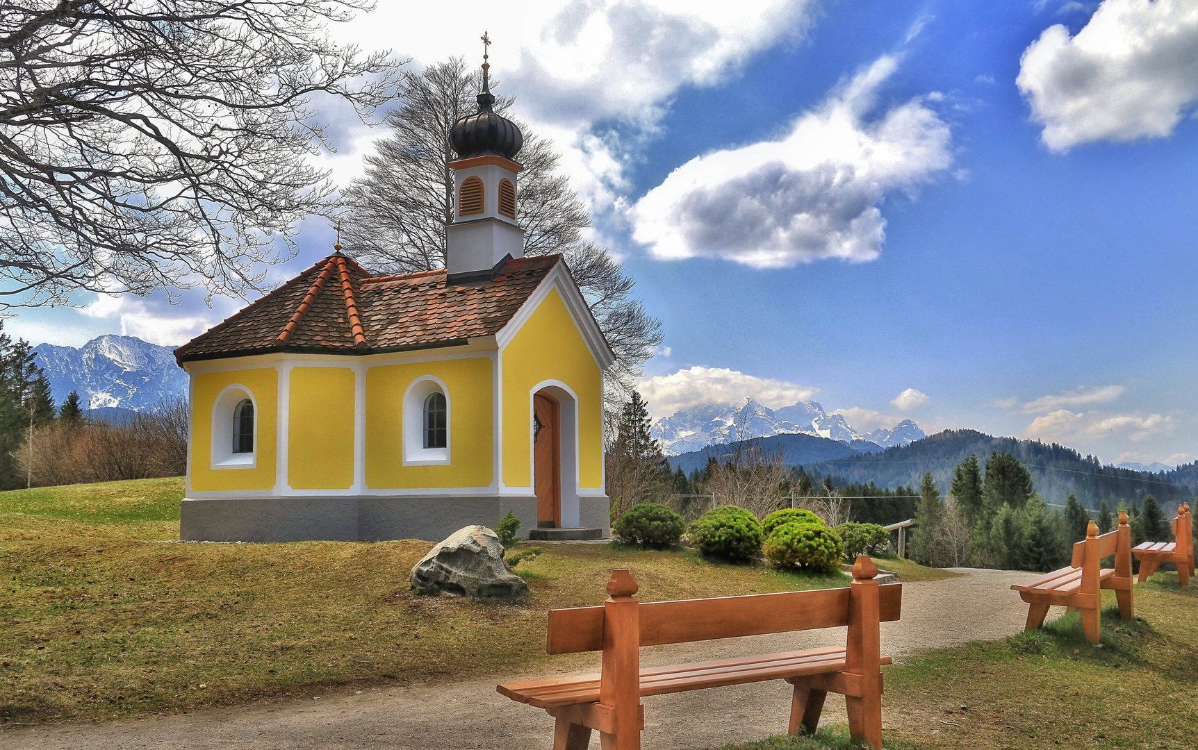 Kapelle Maria Rast in Krün