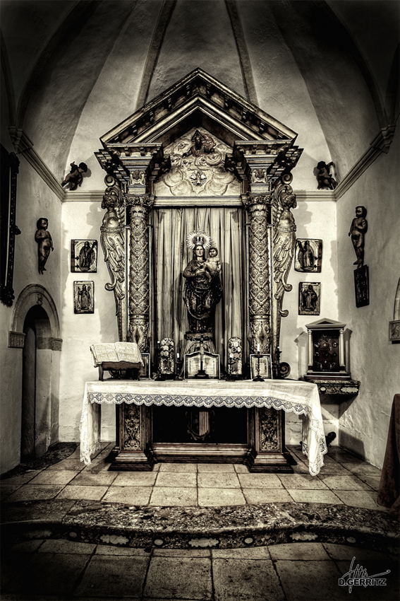 Kapelle mit Madonna (Valldemossa, Mallorca)