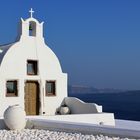 Kapelle mit Meerblick in Oia