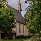 Kapelle Neusaß im Abendlicht