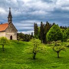 Kapelle Oberbayern im Frühling