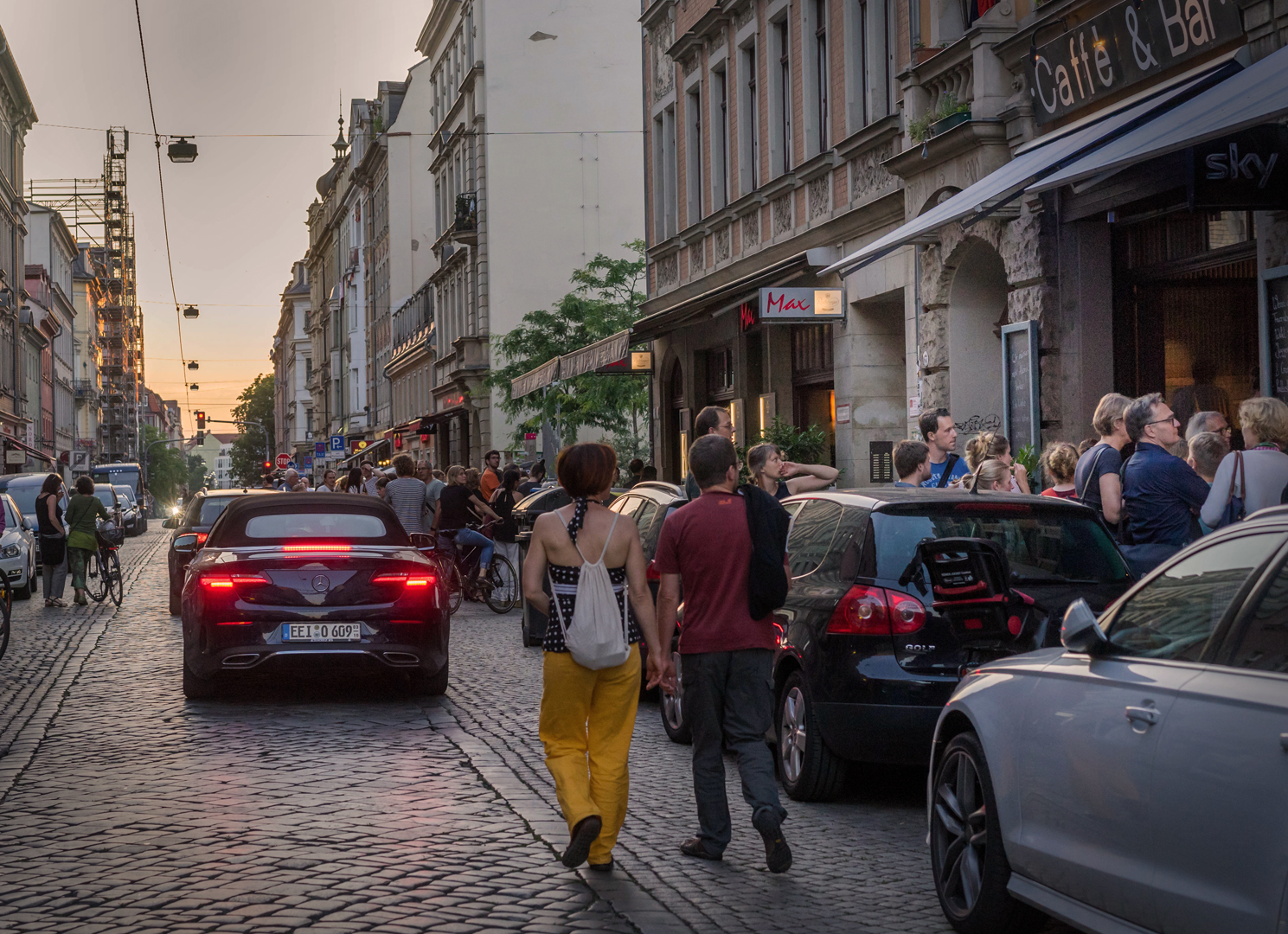 "Kapelle ohne Frack" in der Louisenstrasse