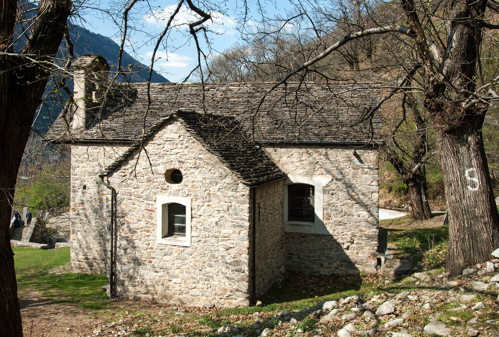 Kapelle Santa Petronilla Biasca erbaut im 17. Jarhundert