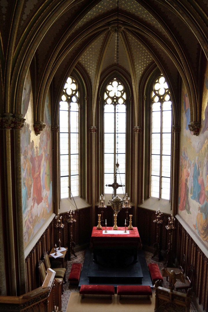 Kapelle Schloß Stolzenfels innen