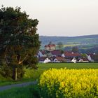 Kapelle Schönberg bei Sonnenutergang