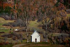 Kapelle Song Mang im Herbst