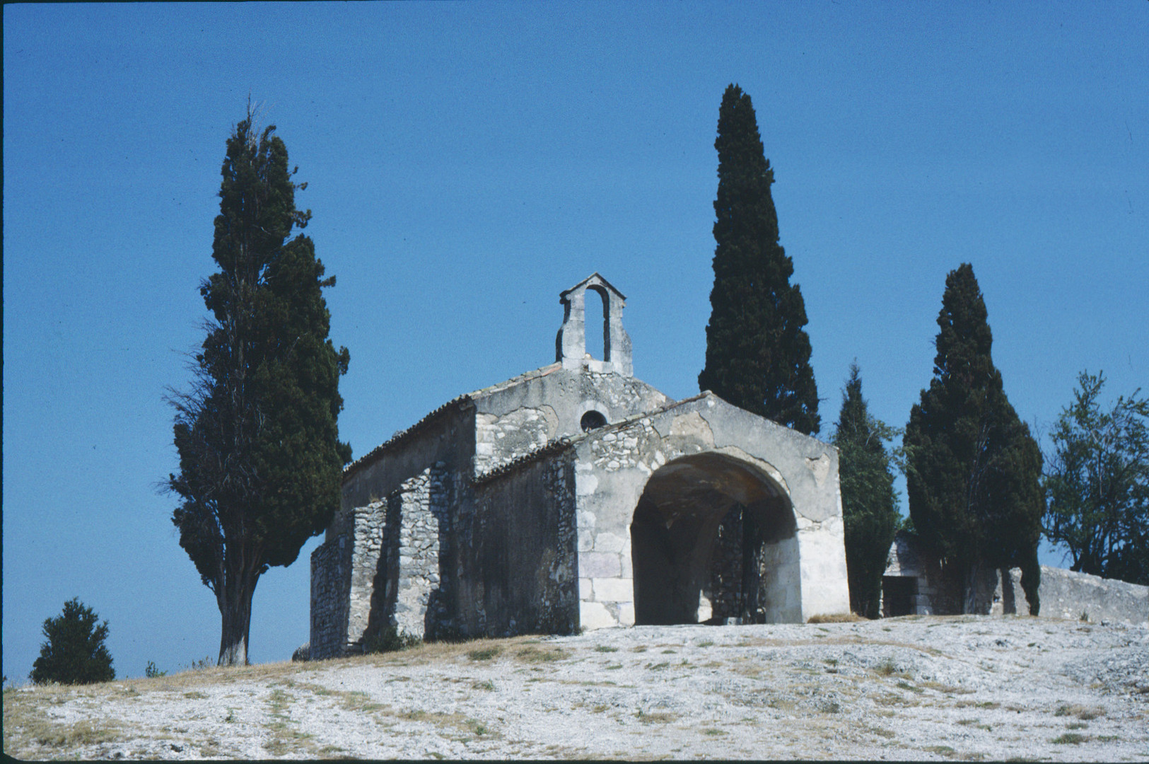 Kapelle St. Sixte bei Eygalieres, Alpilles (Provence)