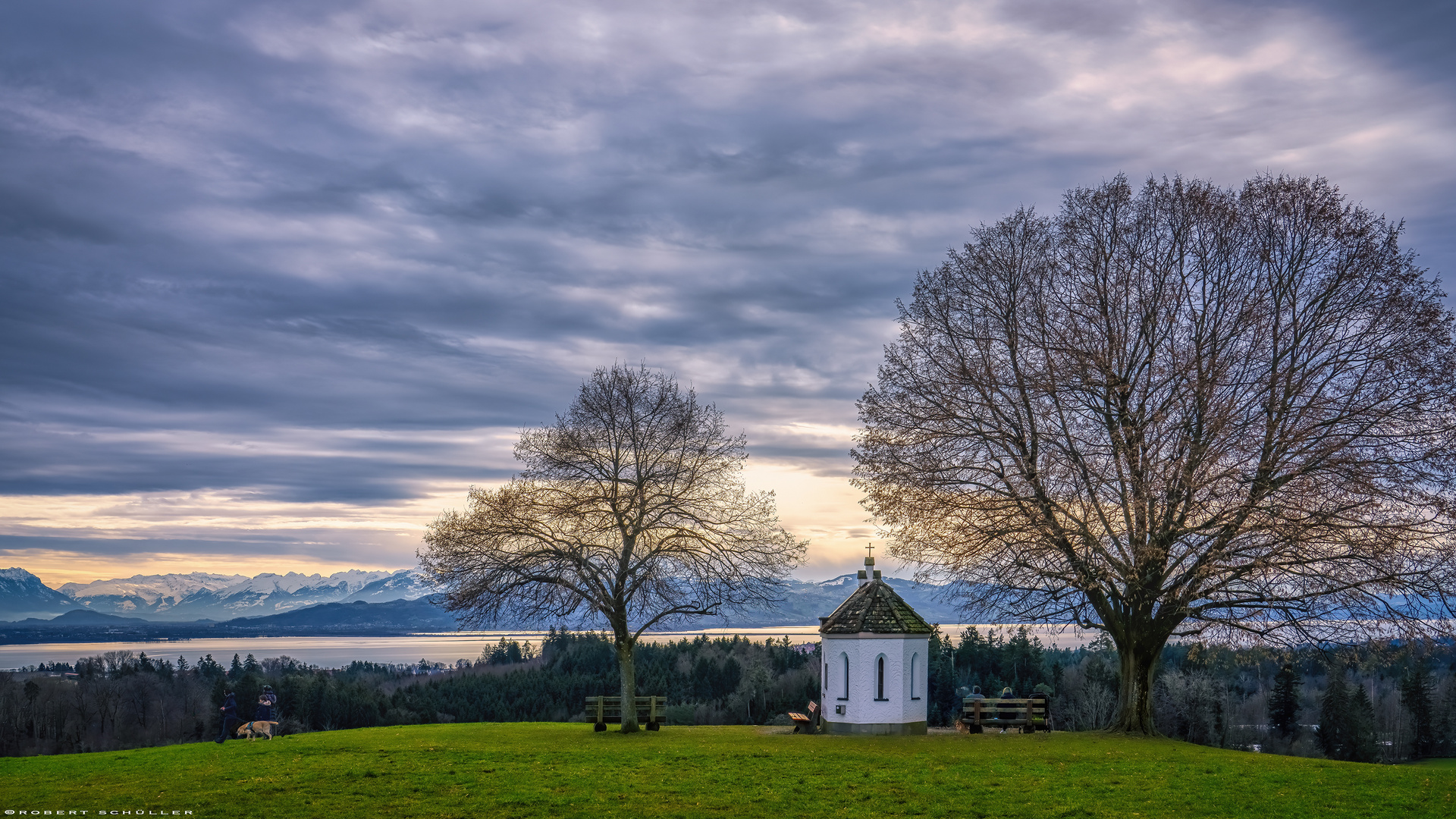 Kapelle Weissensberg: Ein besonders herrlicher Blick.