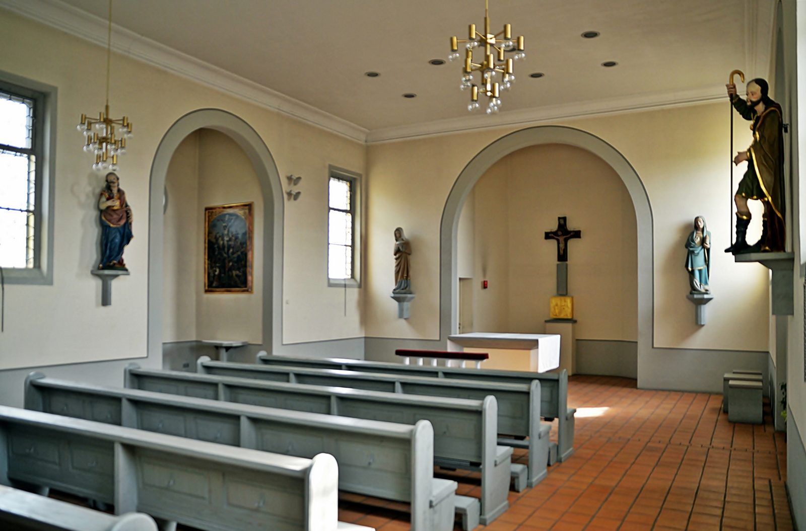 Kapelle zum Heiligen Kreuz - Innenansicht