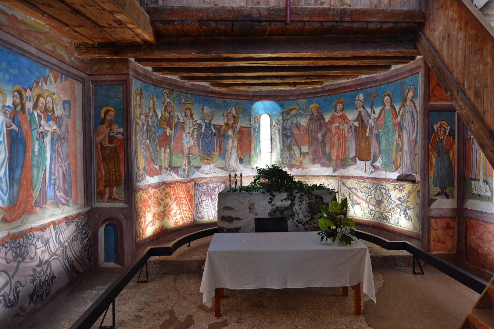 Kapelle zur Allerheiligsten Dreifaltigkeit auf Schloss Bruck (Lienz Osttirol)...