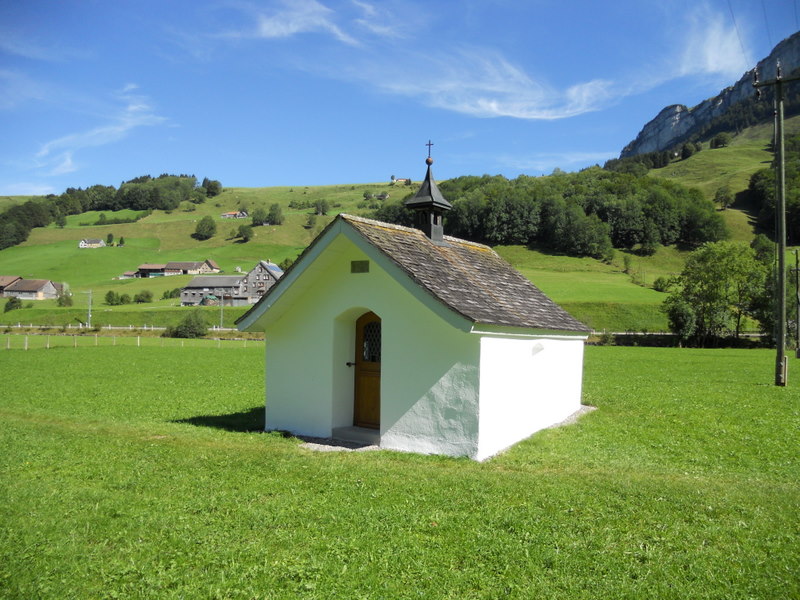 Kapelle zwischen Schwende und Wasserauen