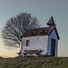 Kapellen im Sonnenuntergang