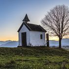 Kapellen im Sonnenuntergang