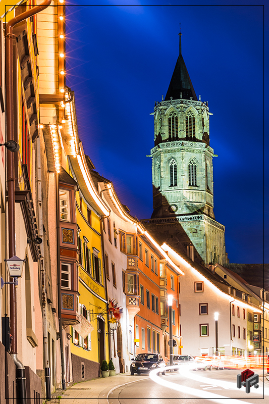 Kapellenkirche bei Nacht - Rottweil (BW)