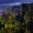 Kapellenruine Monrepos - lightpainting