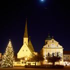 Kapellplatz Altötting bei Nacht