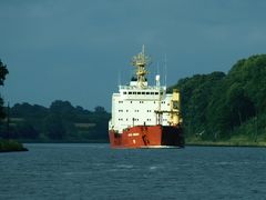 KAPITAN MIRONOV auf dem Nord-Ostsee-Kanal