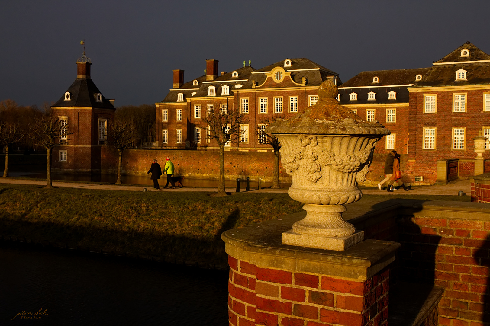 Kapitel am Haupteingang Schloss Nordkirchen